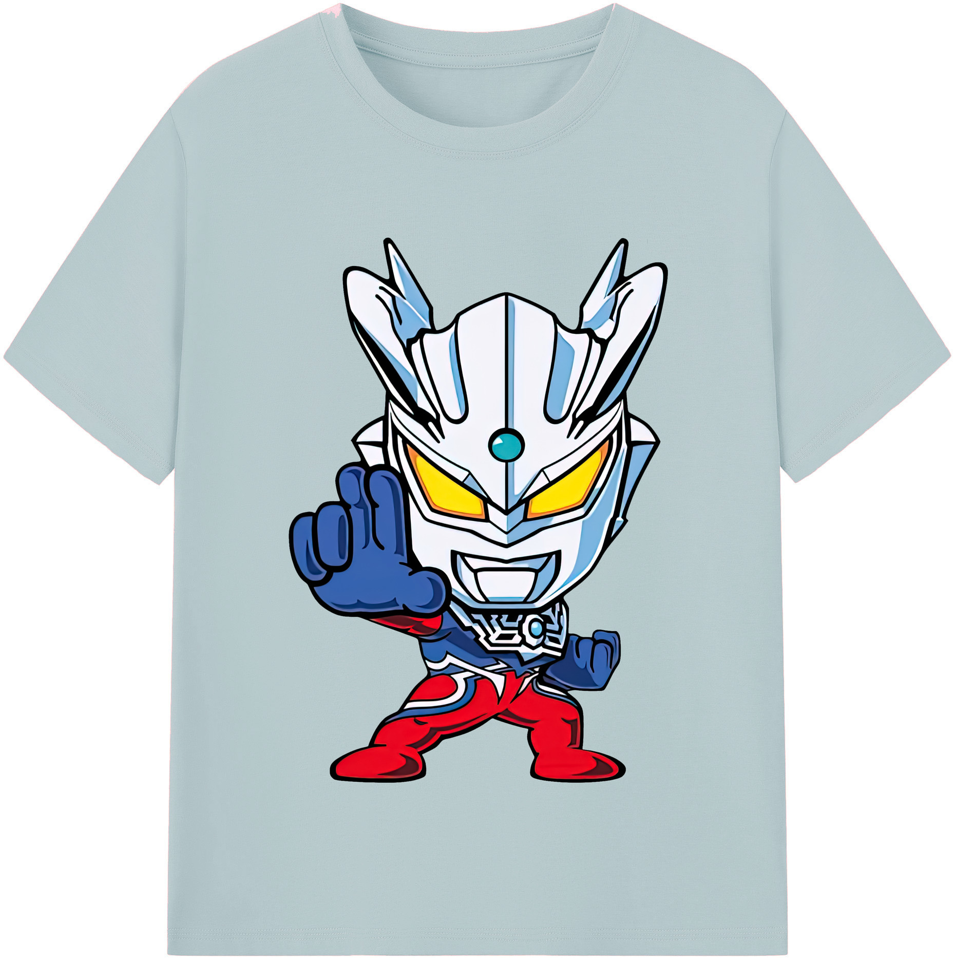 （画像用） ウルトラマン Ultraman 綿100％半袖Tシャツ（フロントプリント）